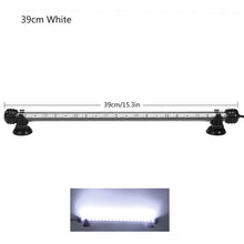 Load image into Gallery viewer, Aquarium Light LED Waterproof Fish Tank Light Underwater Fish Lamp Aquariums Decor Lighting Plant Lamp 19-49CM 220V EU Power