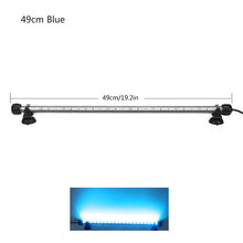 Load image into Gallery viewer, Aquarium Light LED Waterproof Fish Tank Light Underwater Fish Lamp Aquariums Decor Lighting Plant Lamp 19-49CM 220V EU Power