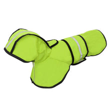 Load image into Gallery viewer, Reflective Dog Raincoat Dog Rain Jacket Waterproof Pet Coat Hoodies Jumpsuit For Small Medium Large Dogs French Bulldog S-2XL
