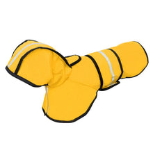 Load image into Gallery viewer, Reflective Dog Raincoat Dog Rain Jacket Waterproof Pet Coat Hoodies Jumpsuit For Small Medium Large Dogs French Bulldog S-2XL
