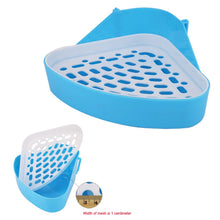 Load image into Gallery viewer, Saves Space Hamster Small Animal Training Pet Toilet Dog Portable Cleaning Supplies Litter Tray Easy Clean Triangle Rabbit
