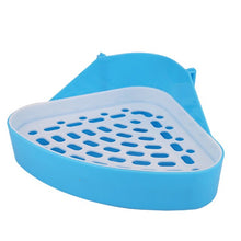 Load image into Gallery viewer, Saves Space Hamster Small Animal Training Pet Toilet Dog Portable Cleaning Supplies Litter Tray Easy Clean Triangle Rabbit
