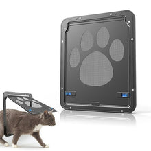 Load image into Gallery viewer, Dog Footprint Pattern Pet Cat Door Window Door Screen Doggie Flap Pet Supplies

