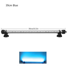 Load image into Gallery viewer, Aquarium Light LED Waterproof Fish Tank Light Underwater Fish Lamp Aquariums Decor Lighting Plant Lamp 19-49CM 220V EU Power
