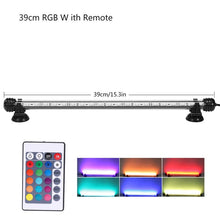 Load image into Gallery viewer, Aquarium Light LED Waterproof Fish Tank Light Underwater Fish Lamp Aquariums Decor Lighting Plant Lamp 19-49CM 220V EU Power
